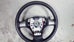 07 Corvette C6 Black Leather Steering Wheel Auto 25864088